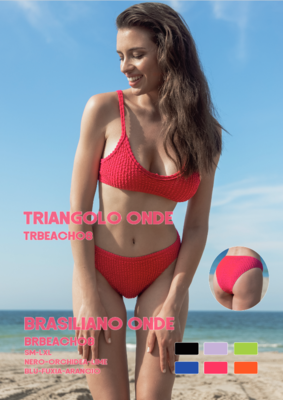 TRIANGOLO MARE DONNA ONDE Ingrosso Abbigliamento Donna Tellini S.r.l.